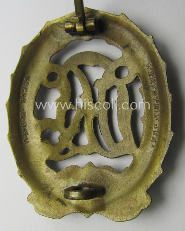 'Reichssportabzeichen DRL in Bronze' by: 'Wernstein'
