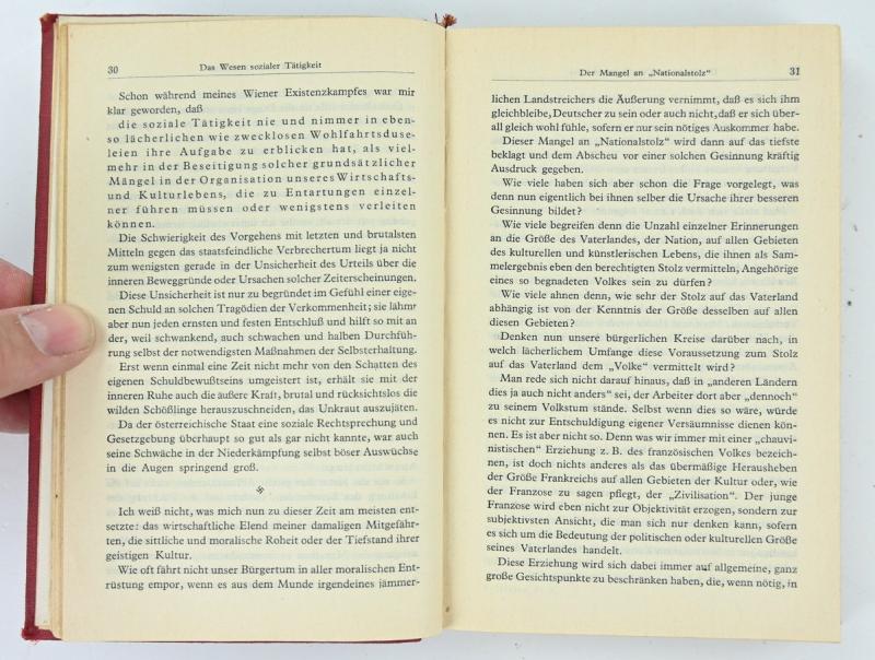 German Mein Kampf Pocket Book 1943