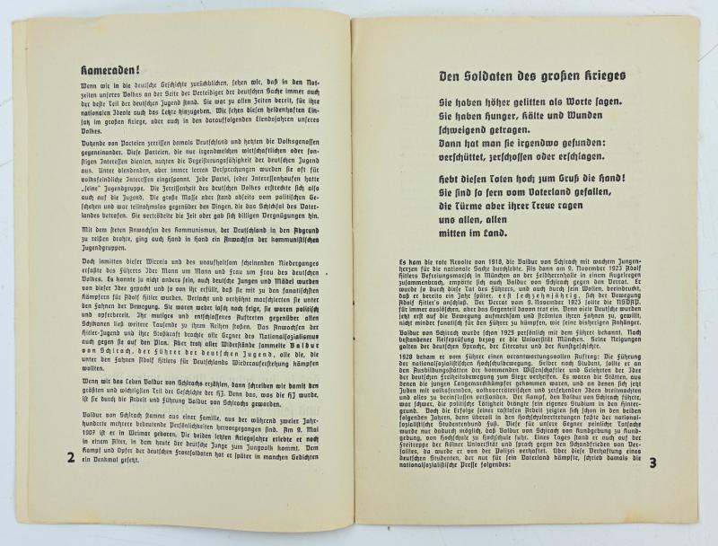 German Hitler Youth Magazine 'Die Jugendschaft'