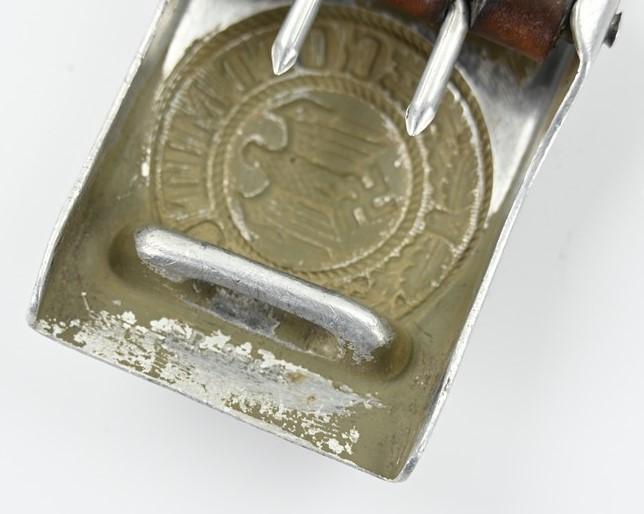 German WH Beltbuckle with Tab 'R.S.&S.'