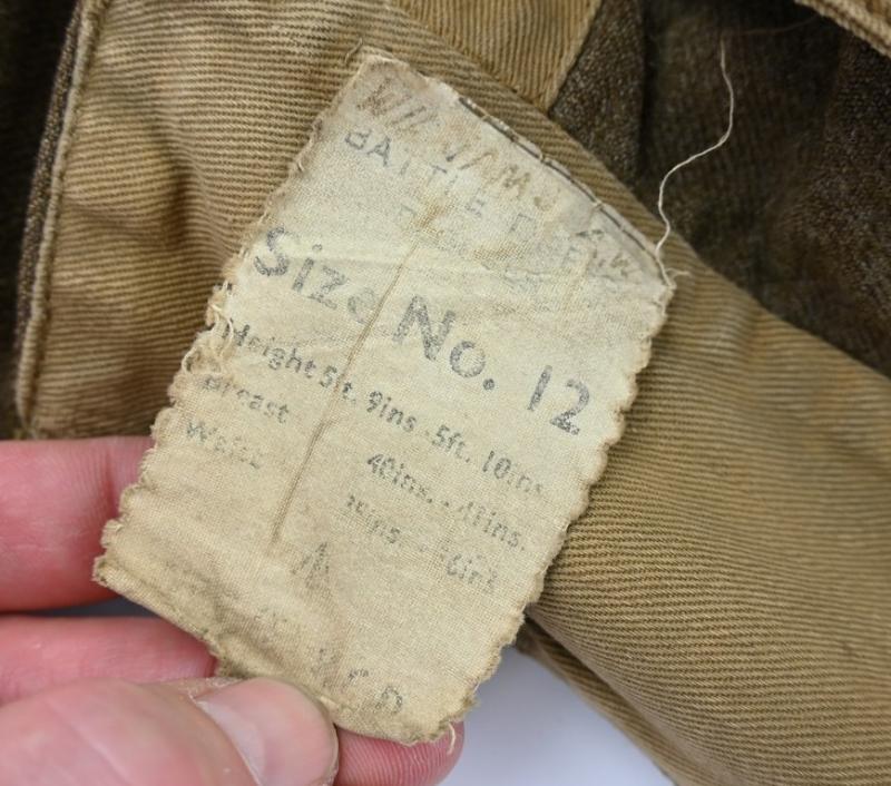 British WW2 P37 Battle Dress