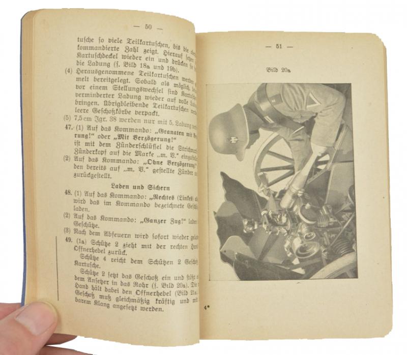German WH Book 'Infantry Regulations' Part 4a