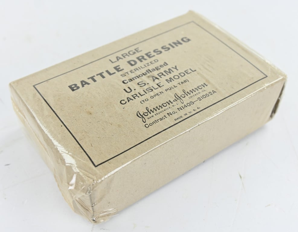 US WW2 Medical Large Battle Dressing Pack