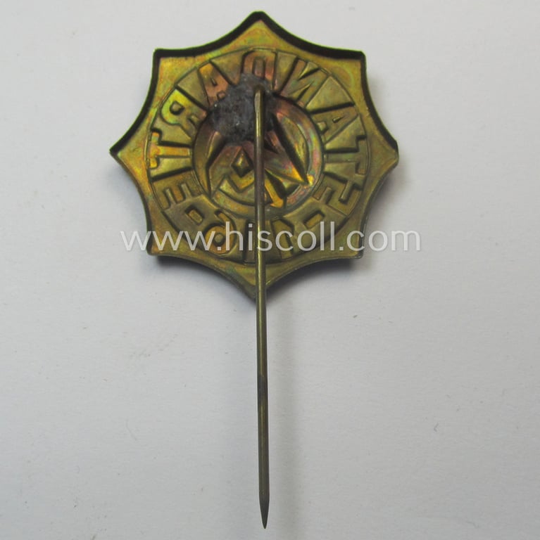 Commemorative - rarely found and (I deem) early-period! – darker-bronze-toned SA- (ie. 'Sturmabteilungen'-) related 'tinnie' entitled: 'Standarte 116'