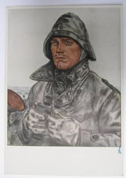 Neat, period- and/or colourfull, so-called: 'Willrich'-type-, picture-postcard from...