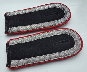 WW2 German Panzer Artillery Unteroffizier straps