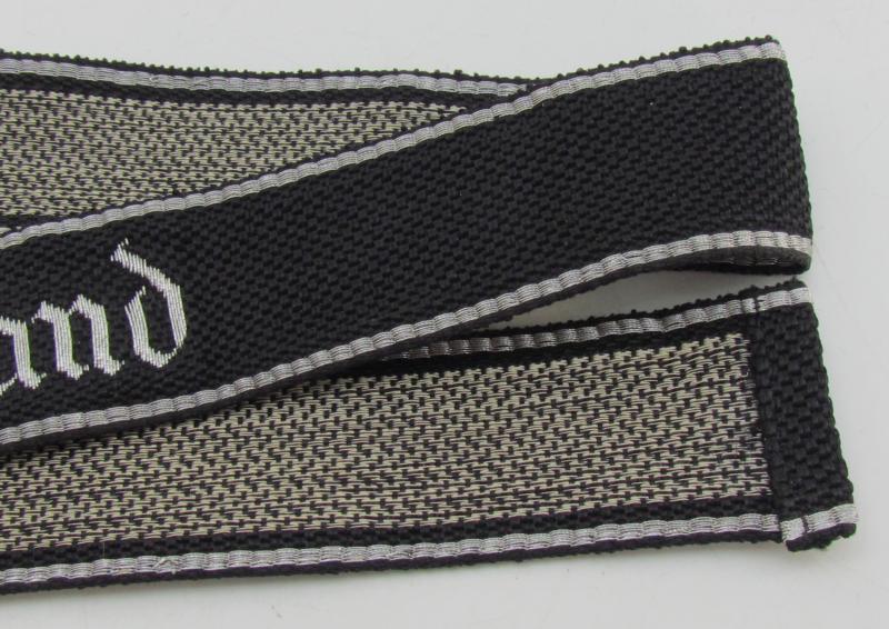 Waffen SS-Standarte ‘Deutschland’ Officers Cufftitle with RZM Tag...Mint