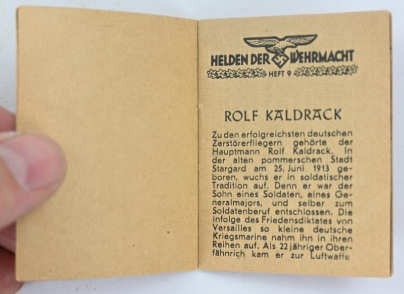 German WHW Pocket Booklet 'Helden der Wehrmacht'