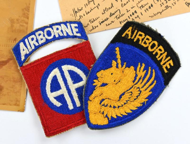 US WW2 13th/82nd Airborne Division Grouping 'Captain Bernard M. Goldman'
