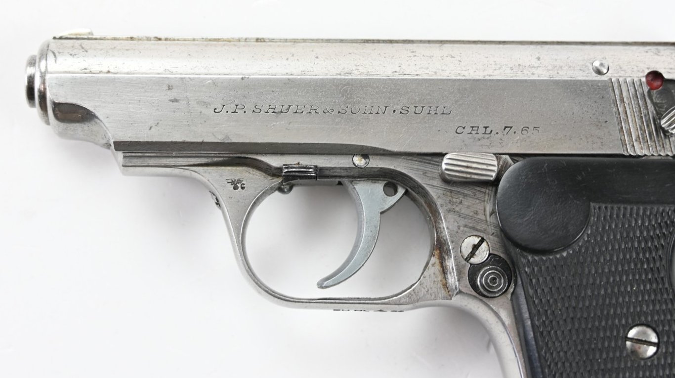 German Third Reich EU-Deko Model 38H 7.65mm Sauer & Sohn Pistol