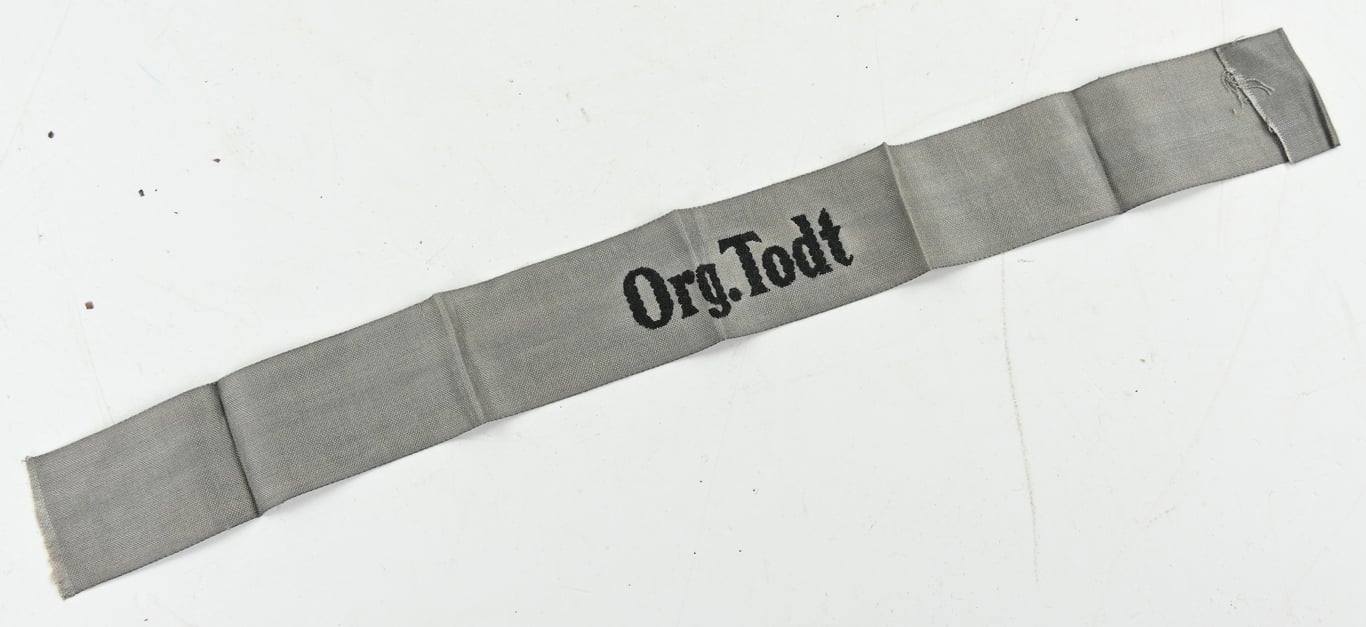 German Org. Todt Armband / Cufftitle