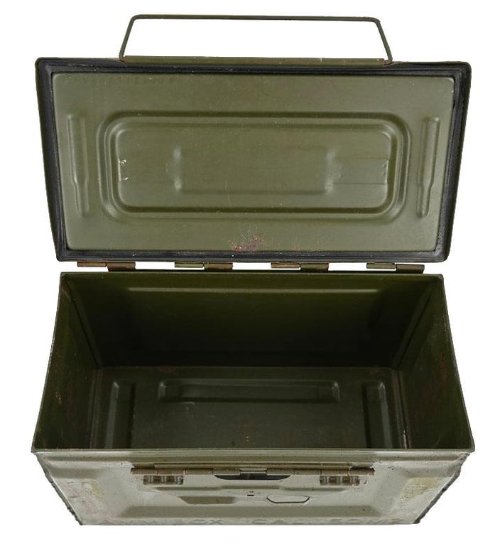 US WW2 .50 Caliber Ammunition Box