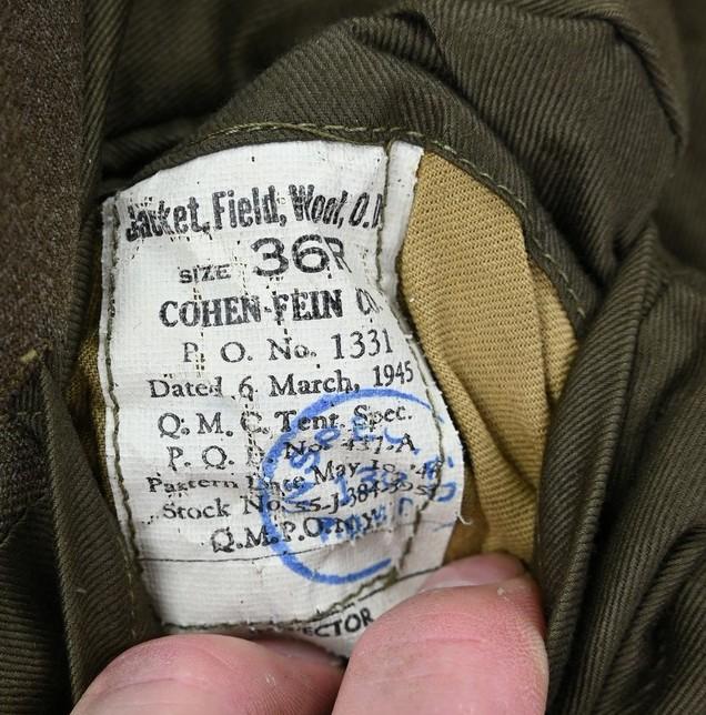US WW2 82nd Airborne Division 505th PIR IKE Service Jacket