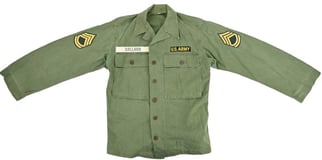 US Army Vietnam War HBT Utility Shirt