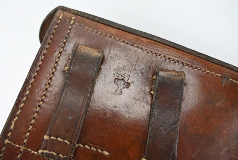 German P08 Polizei Brown Leather Holster 1941