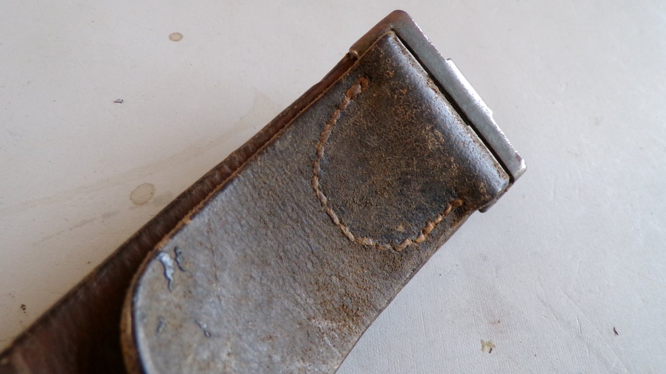 Heer Combat Used Dress Belt & Buckle