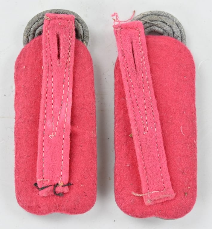 German WH Panzer Officer's Shoulderboards Set