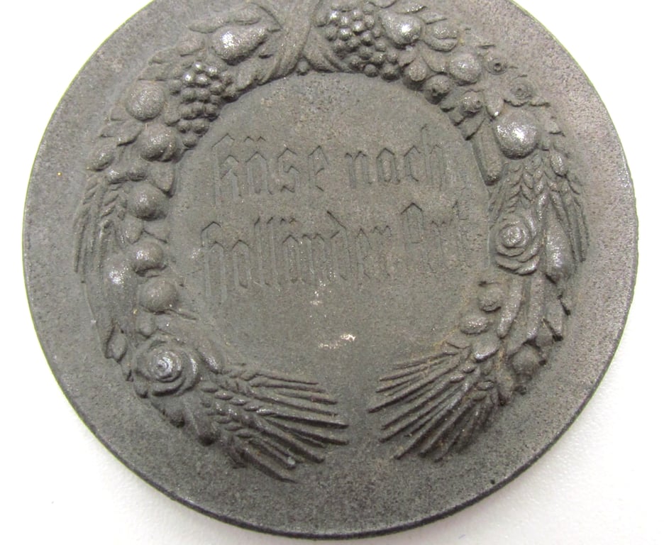 Blut und Boden Leipzig 1939 "Käse nach Holländer art"