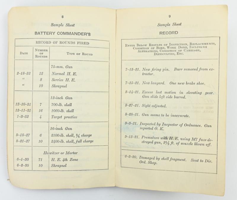 US M6 Anti Tank Gun Booklet