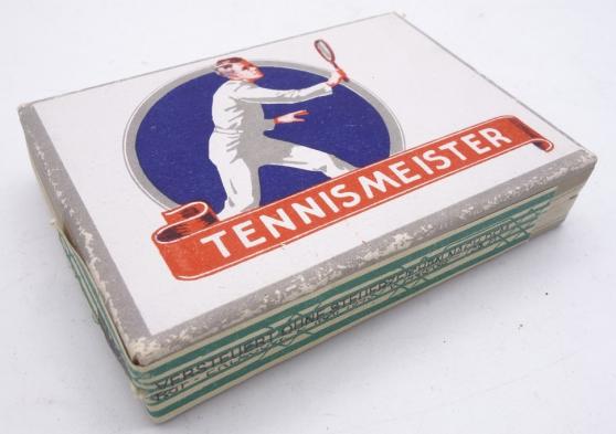 German Sigaret package "Tennismeister"