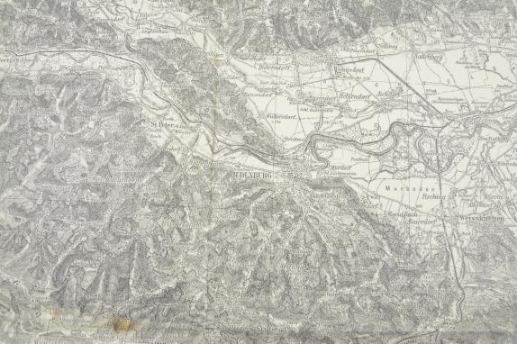 German Mapcard 'Judenburg' Austria