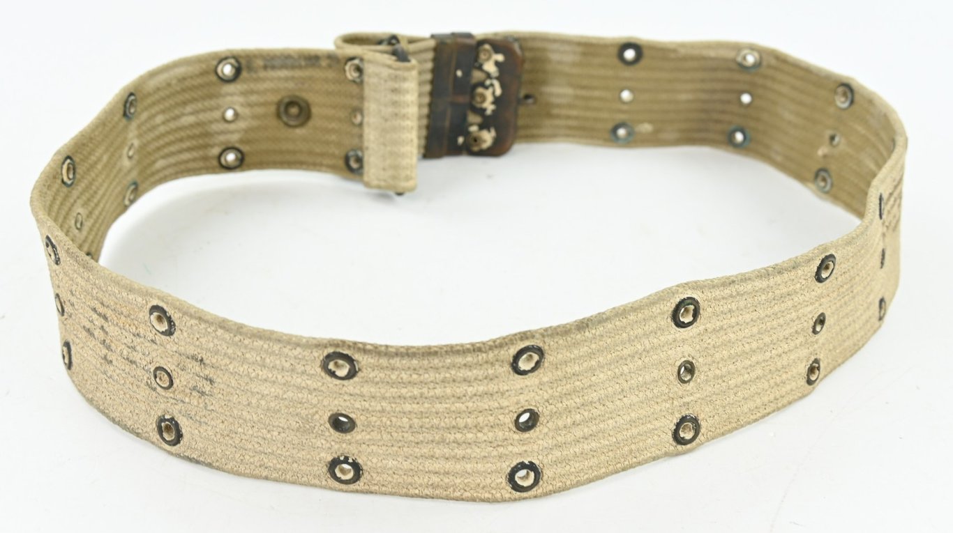 US WW2 Winter Camo Pistol Belt