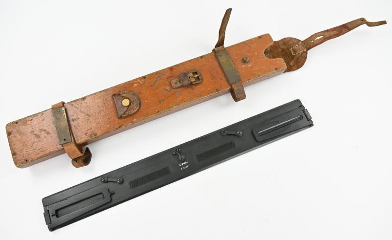 British WW2 AM Cased Map Plotting Tool Alidade R.E-Co MK2