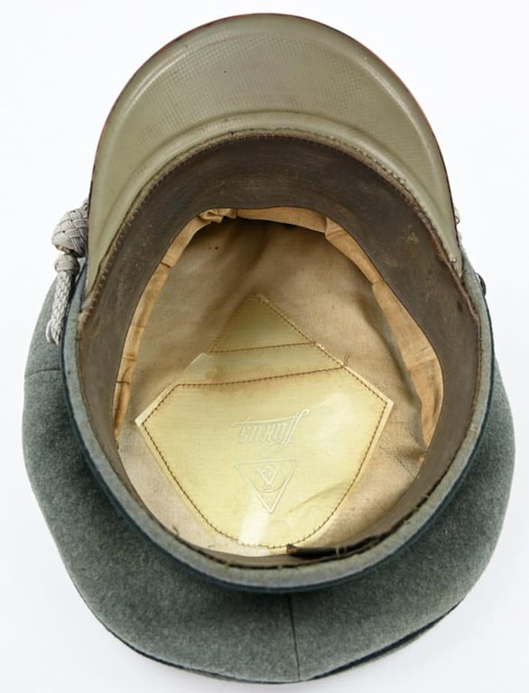 German WH Heer Officer Administrative Visor Cap