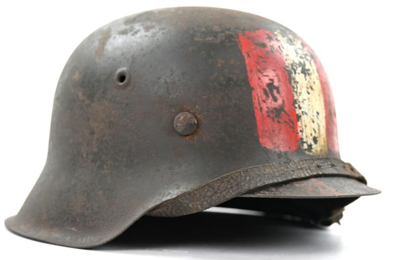 German WH M42 ND Combat Helmet 'Austrian Resistance'