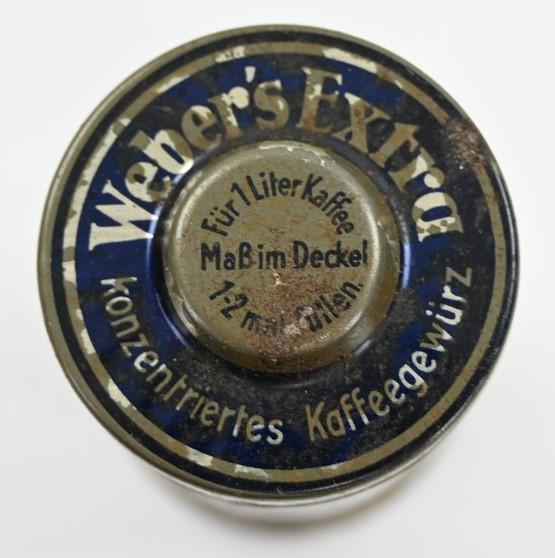 German Third Reich Era Coffee Spices Tin Can