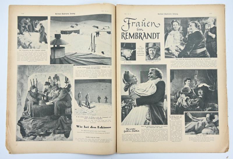 German Berliner Illustrierte Zeitung Newspaper December 1941