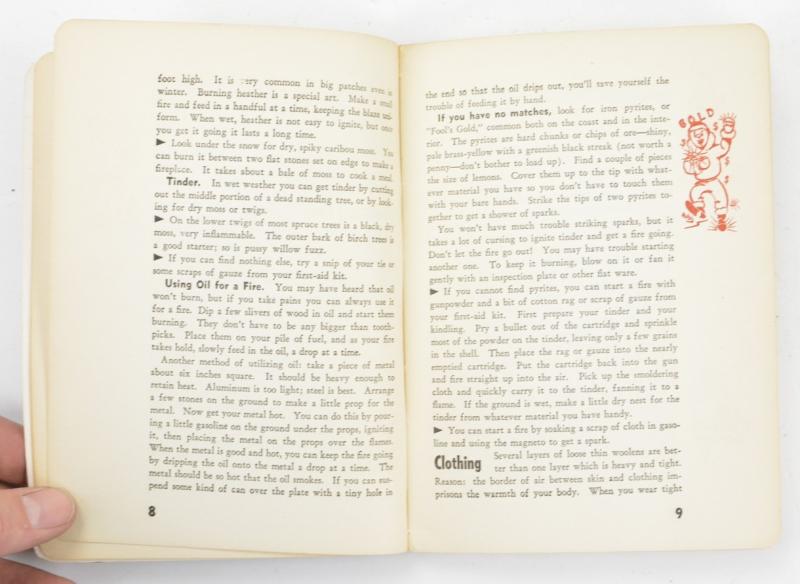 US WW2 Survival Guide for Airlines Personel