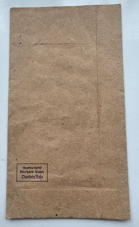 4 X German award envelopes/packets