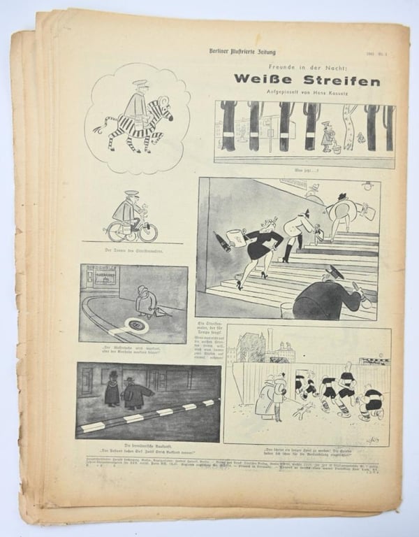 German Berliner Illustrierte Zeitung Newspaper 1941