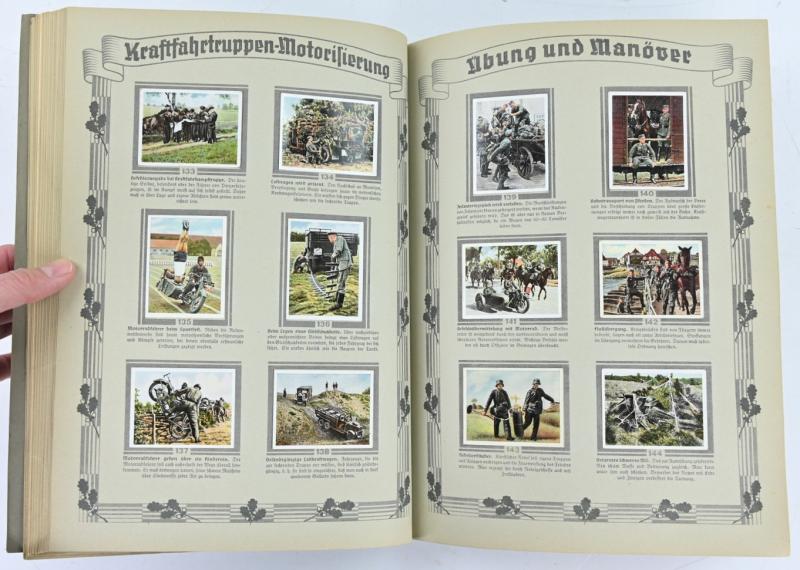 German Cigaretalbum 'Die Deutsche Wehrmacht'