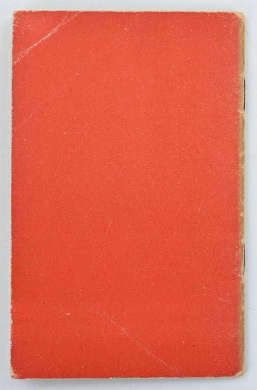 Dutch NSB Booklet 'Distinctieven der Beweging'