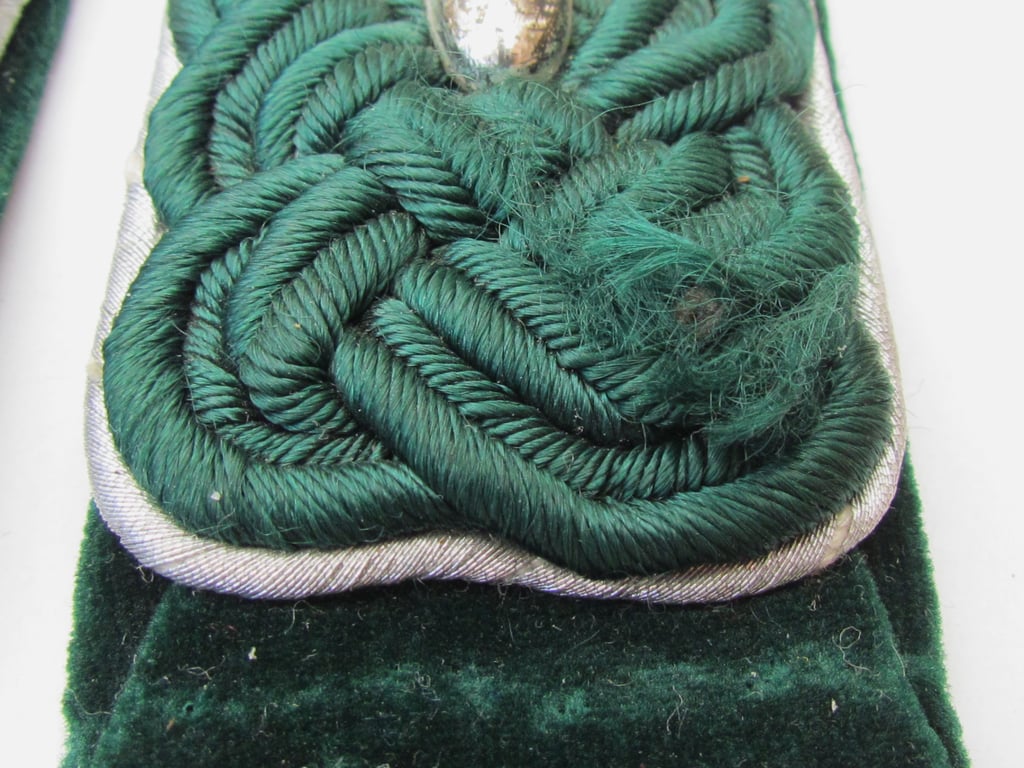 German State Forestry Service Forstmeister Shoulder Boards – 1942 Pattern