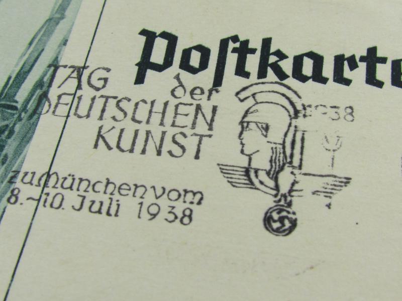 Original German Commemorative Postcard