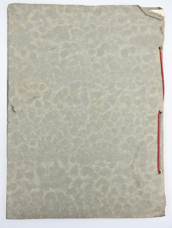 German WH I.R. 708 Christmas Party Book 1941