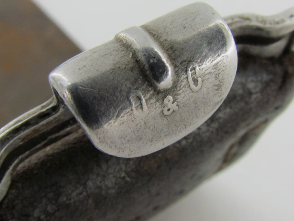 Early Wehrmacht leather equipment belt with aluminum hook (O&C)