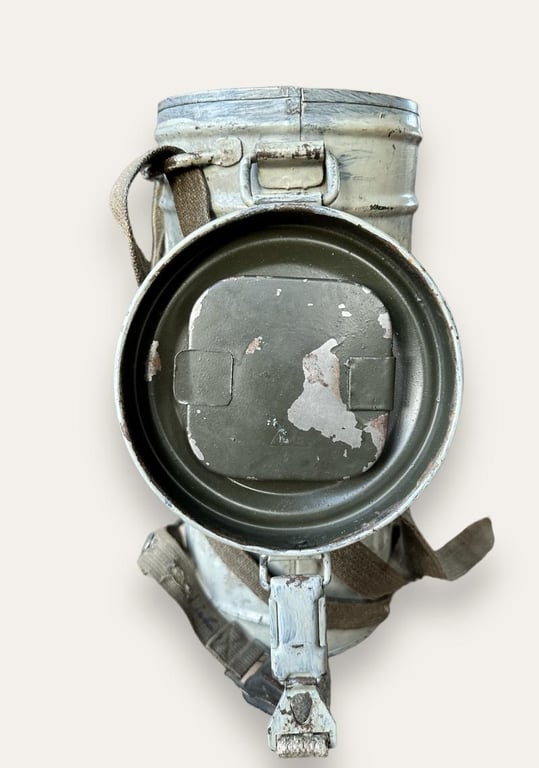 Kriegsmarine Gasmask Canister with straps