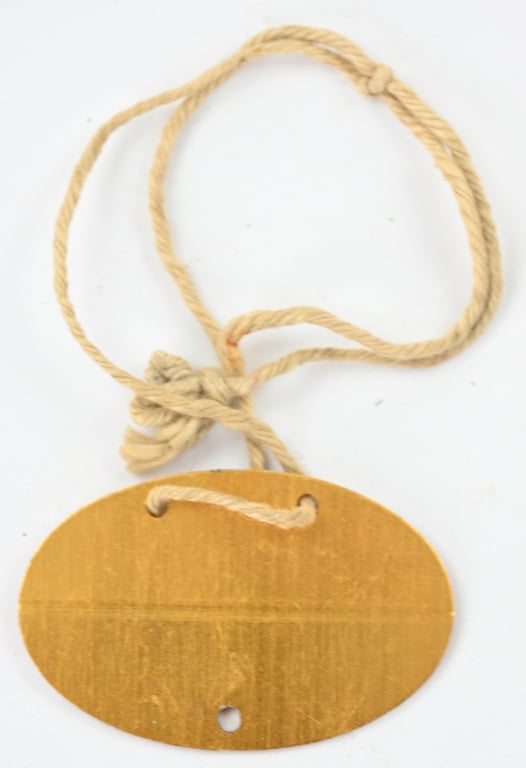 German KM Dog-Tag with Chain