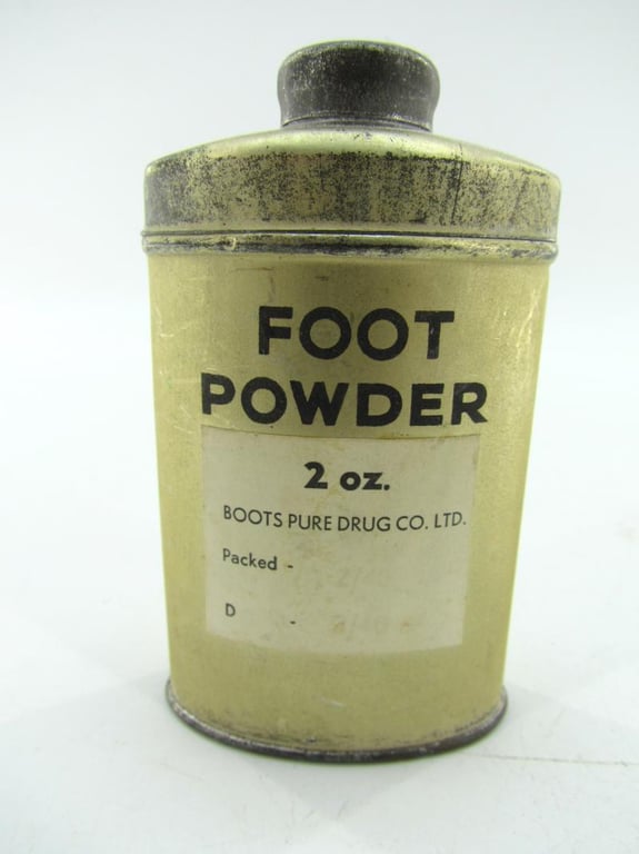 British WWII Foot Powder