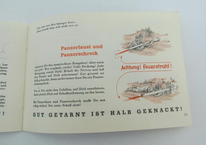 Tank destruction "Panzerknacker" soldiers manual