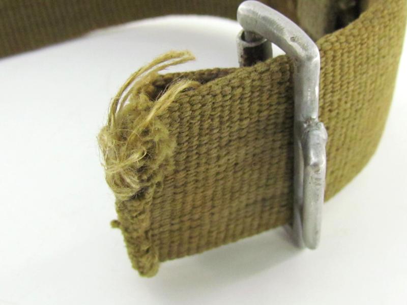 WH (Heer) Tropical Officer's Belt & Buckle 1943