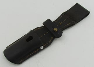 Early K98 leather bayonet frog