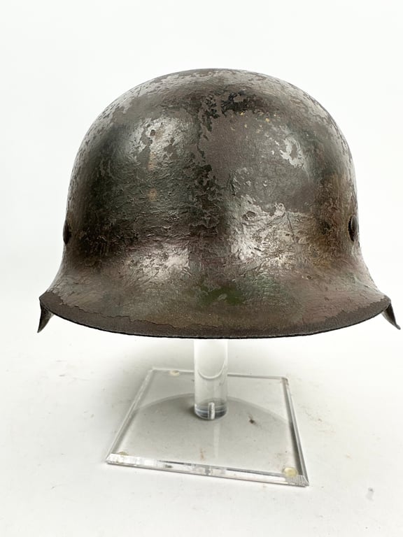 Wh M42 "gost decal"Two tone camo Helmet "Untouched"