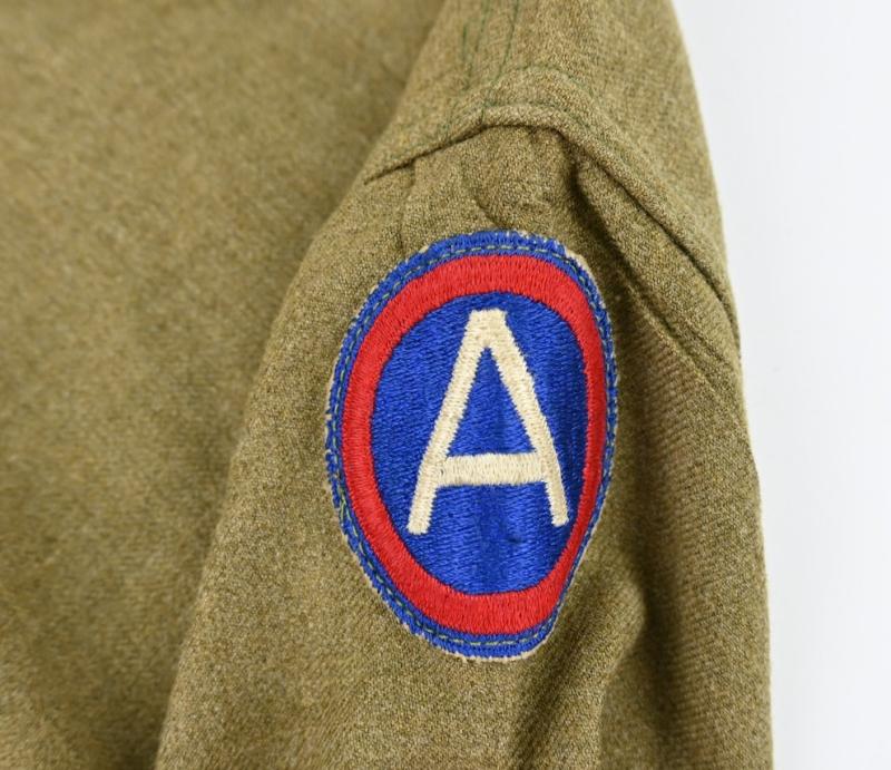 US WW2 3rd Army Wool Shirt