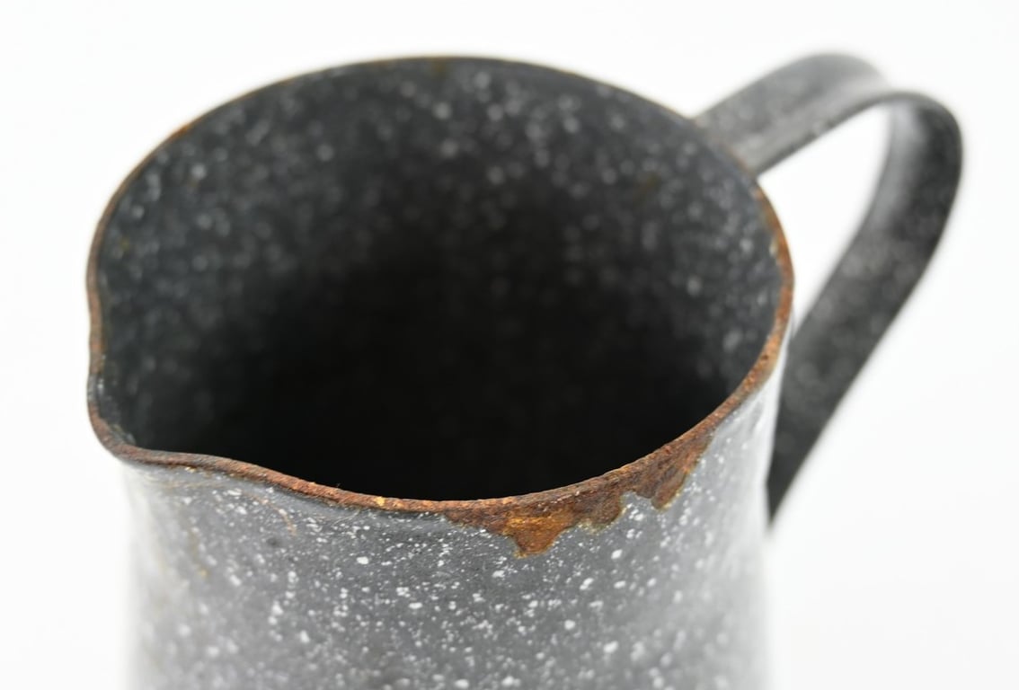 German Enamel Water Can made of German KWK Shell