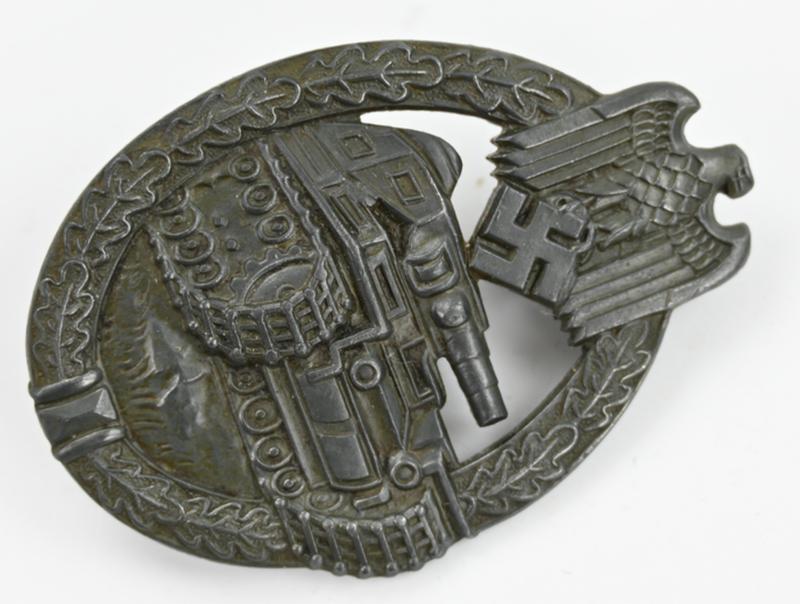 German Panzer Assault Badge in Bronze